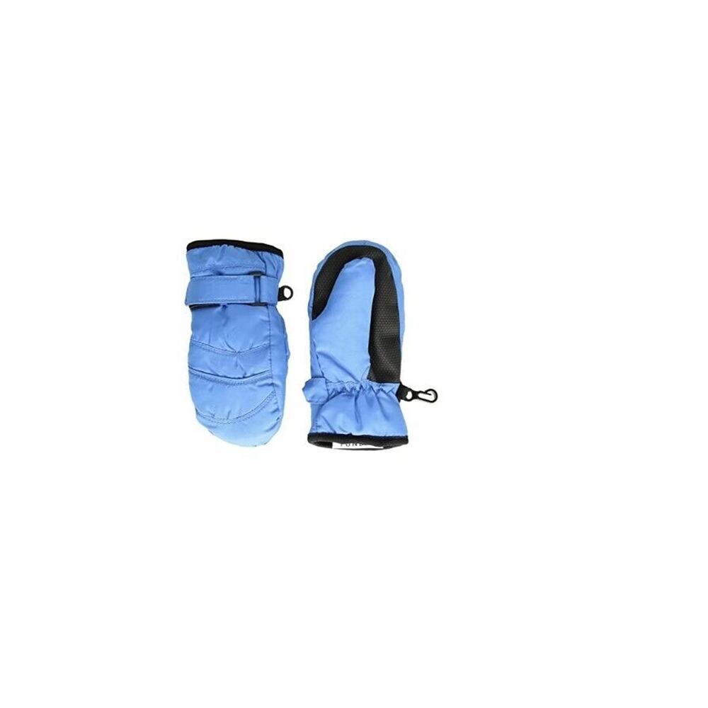 Tundra Boots Kids Nylon Mittens Extreme Cold Weather Blue Size L 1658